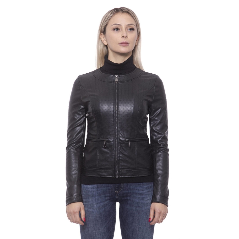💯 Authentic 19V69Italia Nero Black Jackets & Coat